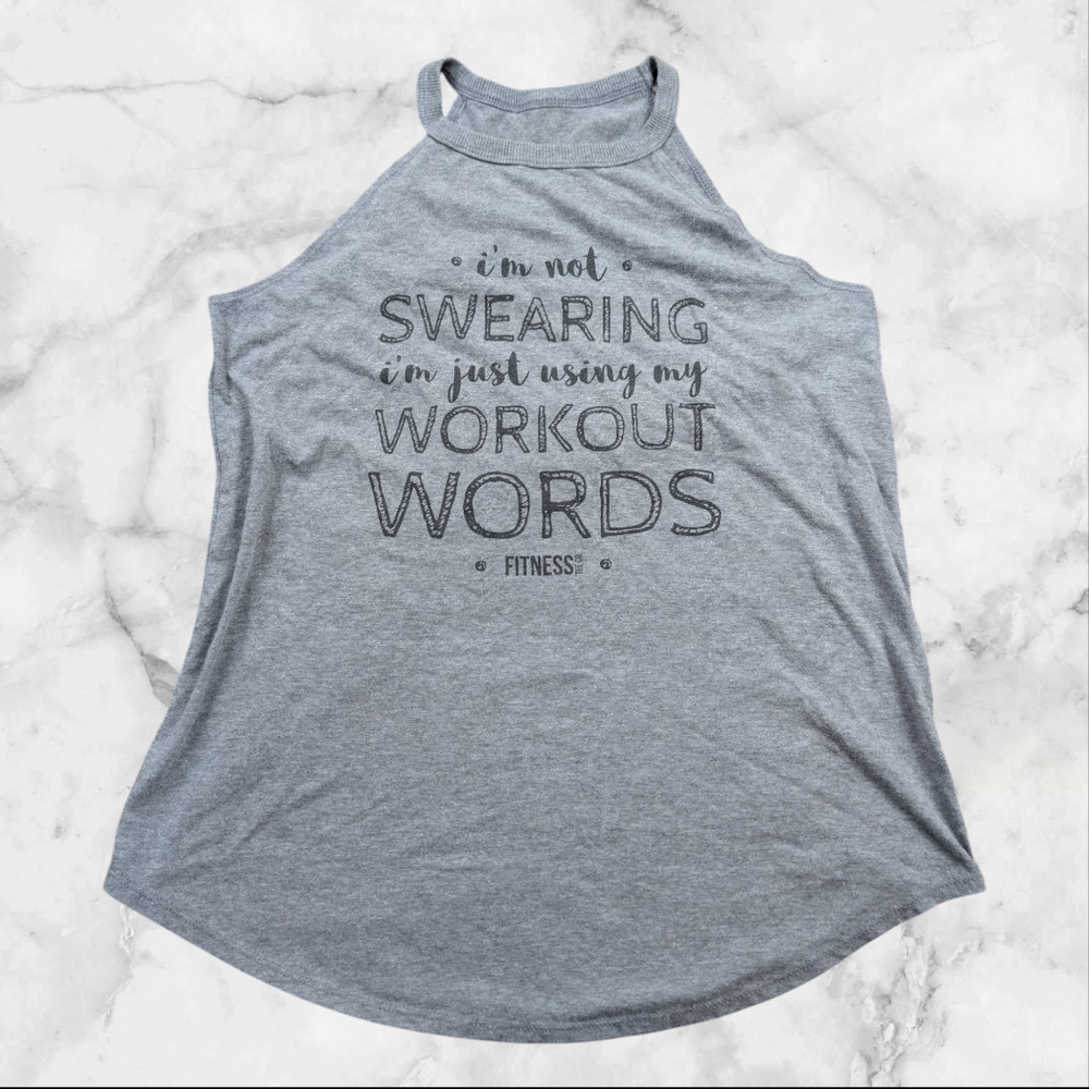 I'm Not Swearing Athletic Tank Top